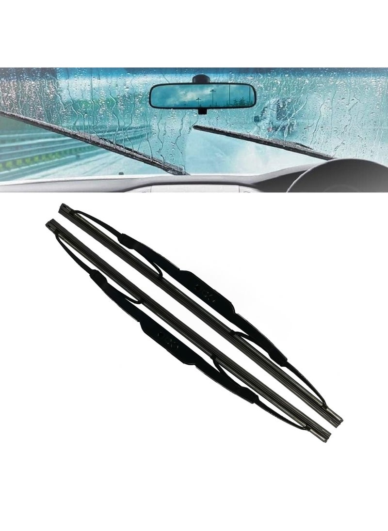 3XR Car Wiper Blades 16" 400mm Professional Grade 2 Pcs Set Universal Car Wiper Blades  - Image 4