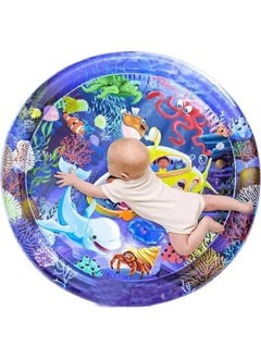 Mat Baby Water Mattress for Sleeping on Beach or Home Soft with Images and Figurines Baby Filling with Water from the Middle and Side High Quality Material
