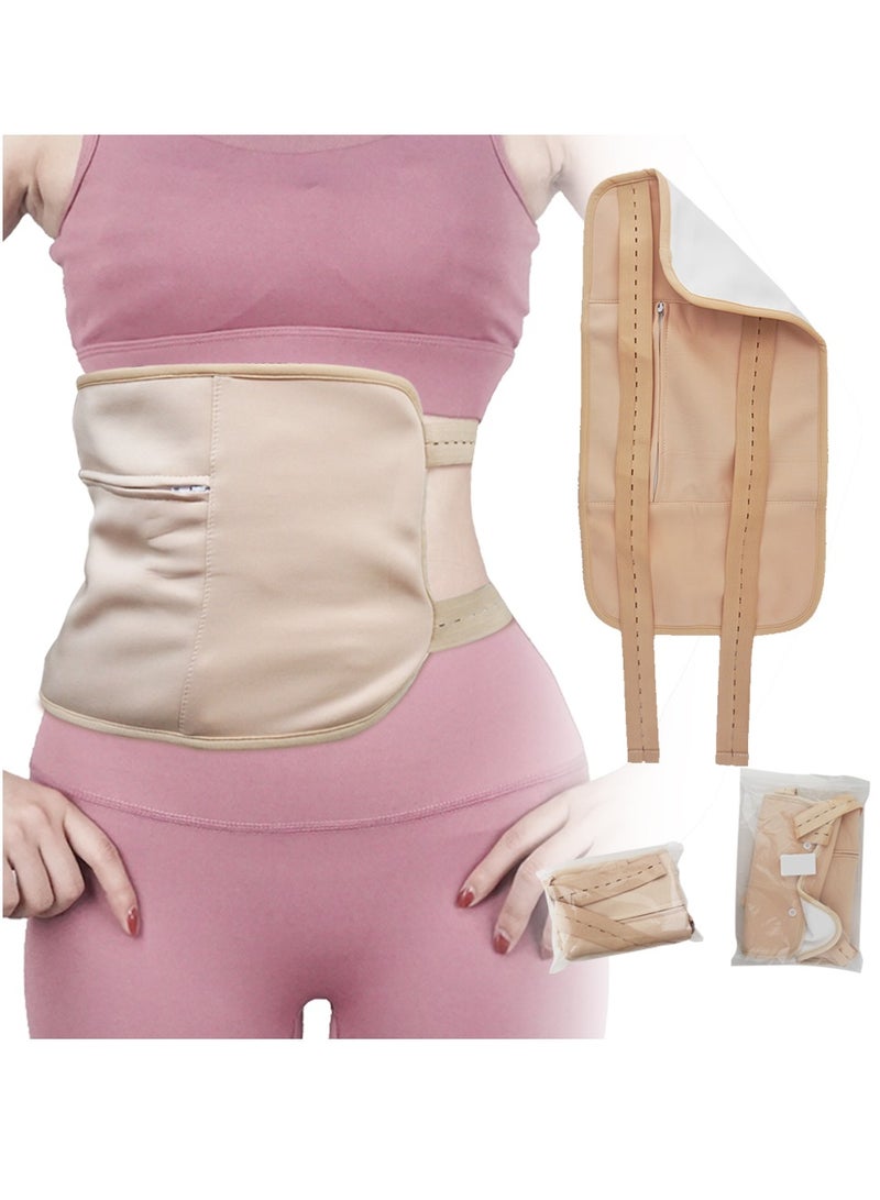 ريمي بيلا لفافة للخصر قابلة للتعديل واعادة الاستخدام بيج - Image 1