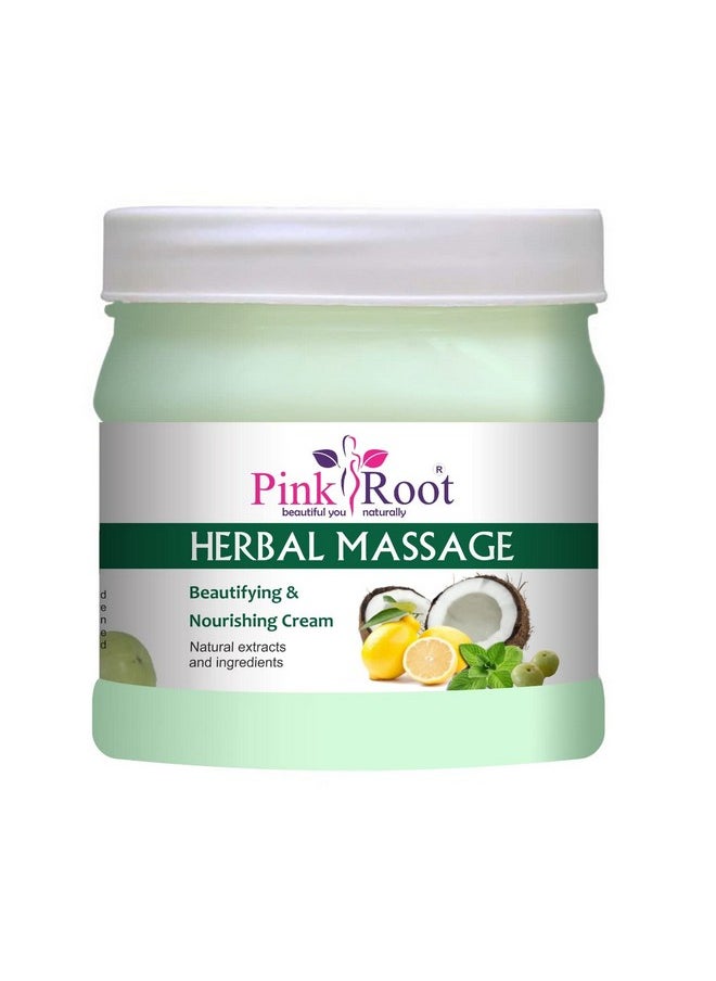 Pink Root - Pink Root Diamond Gel 500gm with Herbal Massage Cream 500gm - Image 1