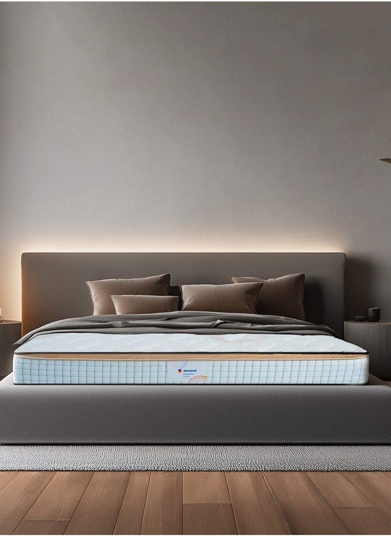 Sleepwell Ortho Pro Profiled Foam | 10 Night Trial | Impressions Memory Foam Mattress With Airvent Cool Gel Technology | Double Bed Size (200L x 120W x 20H cm) - pzsku/Z63256B2F2F98D0D57FD1Z/45/_/1741160097/0292527e-7201-4c32-87cd-d811b102dca2