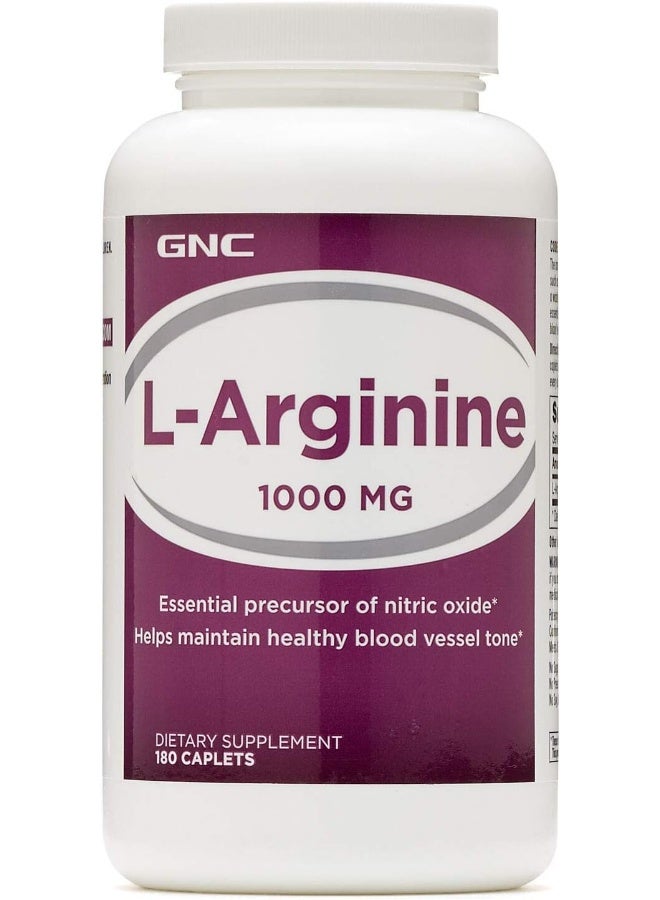 GNC L-Arginine Nutritional Supplement 1000Mg - Image 1