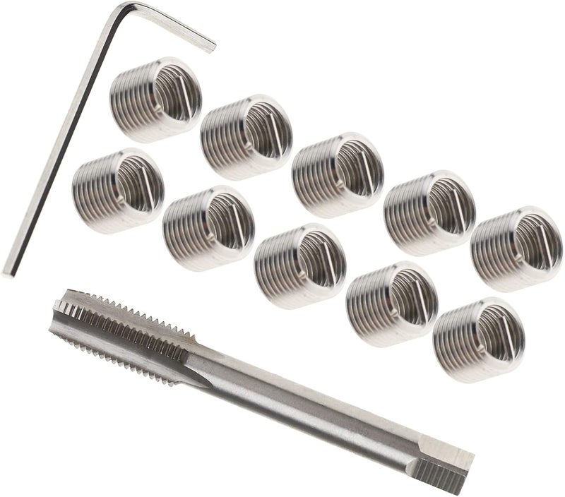 SING F LTD Metric Thread Repair Set Thread Master Repair Kit for Automotive Repairs 15pcs M9x125 - Image 4