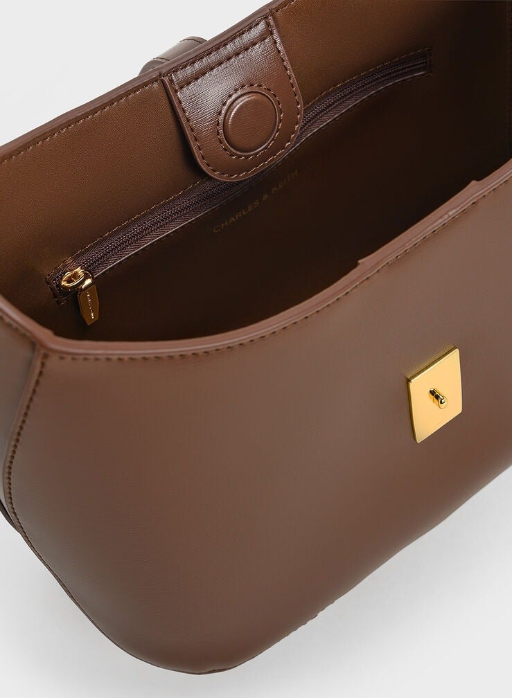 Charles & Keith Wisteria Belted Shoulder Bag - Image 5