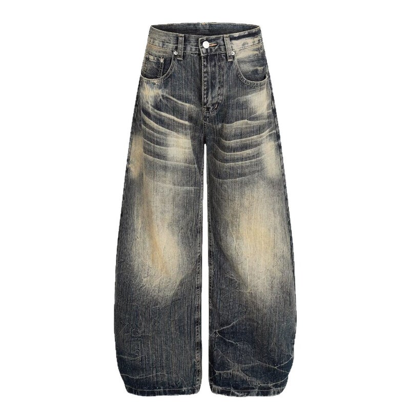 Unisex Casual Daily Denim Jeans - Image 5