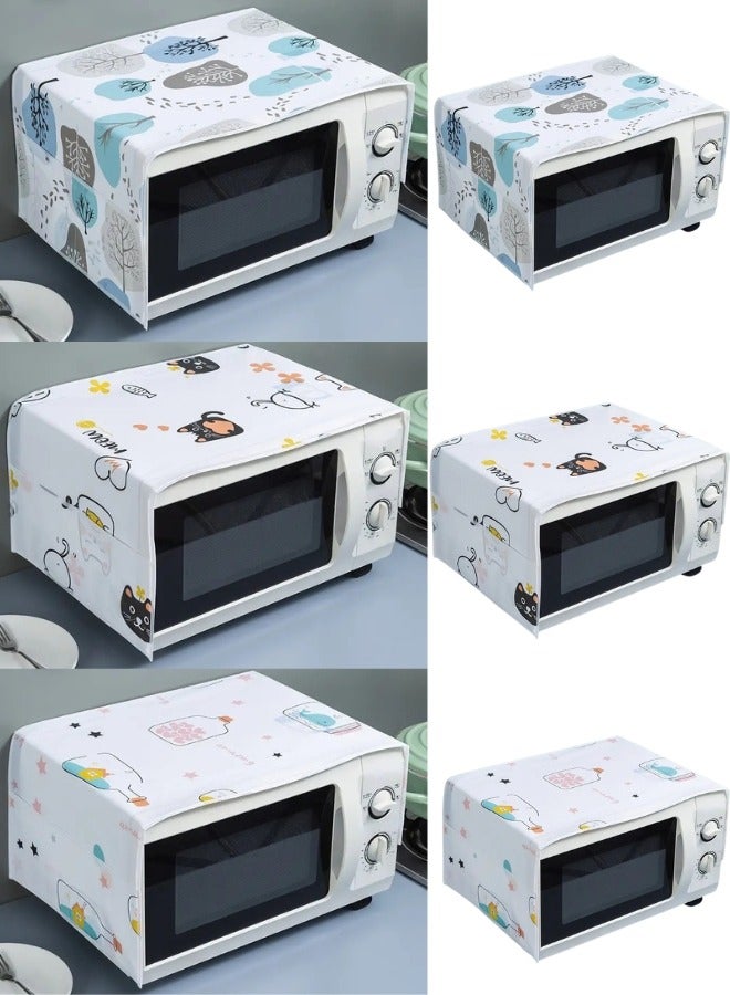 1pc Pocket Design Microwave Cover, Waterproof, Dustproof and Stainproof 85*35cm - Image 1
