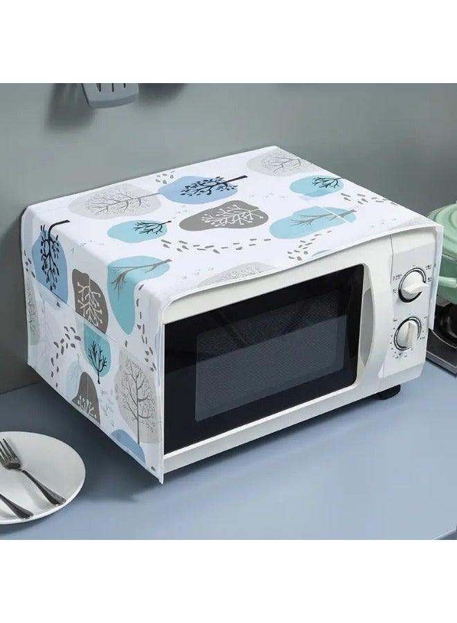 1pc Pocket Design Microwave Cover, Waterproof, Dustproof and Stainproof 85*35cm - Image 2