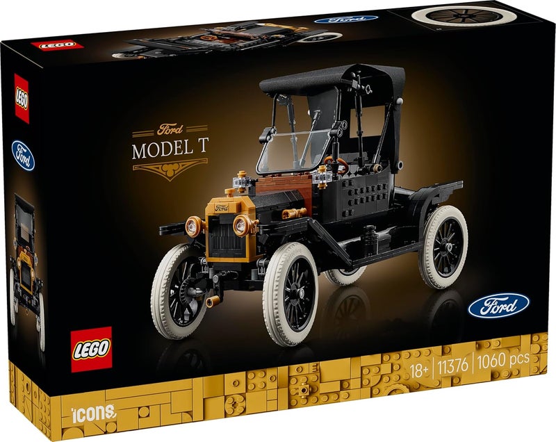 LEGO® Icons Ford Model T - Vintage Car Decor - Model Car Kit for Adults - 11376 - Image 5