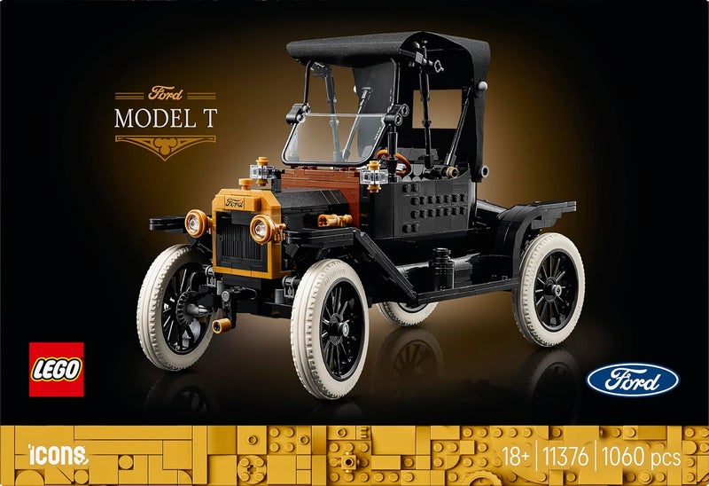 LEGO® Icons Ford Model T - Vintage Car Decor - Model Car Kit for Adults - 11376 - Image 3