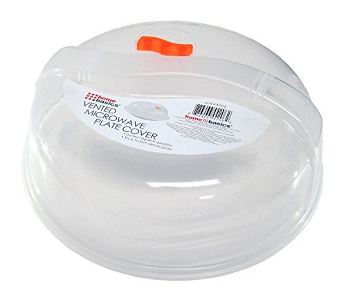 Home Basics Home Basics Microwave Plate Cover With Air Vent, Fits 10 Inch Plate  - Image 1