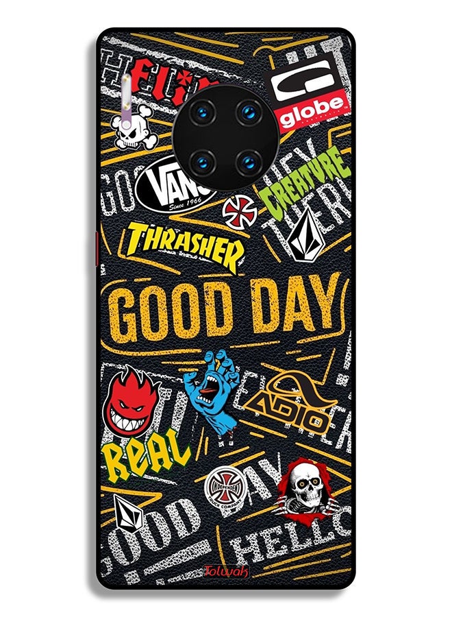 Tolwak Huawei Mate 30E Pro 5G Protective Case Cover Good Day - Image 2
