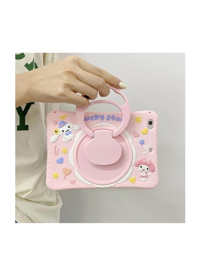 General for iPad 10th Generation Case 2022,with Rotating Kickstand Silicone Case for Girls Women Cute Shockproof Protective iPad 10.9-Inch Tablet Case Cover  - Image 3