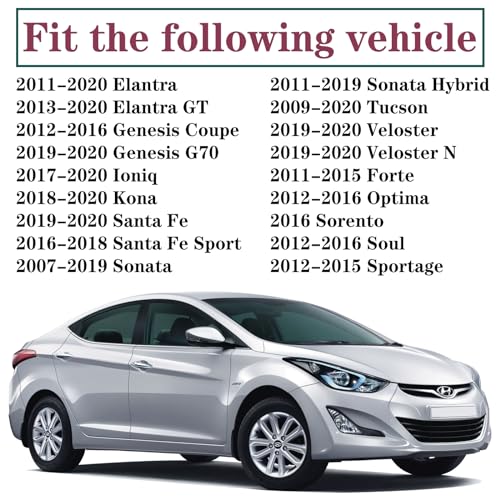 BEONEO 26740-2G000 045-0404 For Hyundai Elantra Sonata PCV Valve GT Genesis Coupe Kona Santa Fe Tucson; kia Forte Soul Optima Rondo Seltos Sorento 1.6L 1.8L 2.0L 2.4L 3.3L 267402G000 PCV490 1PCS - Image 3