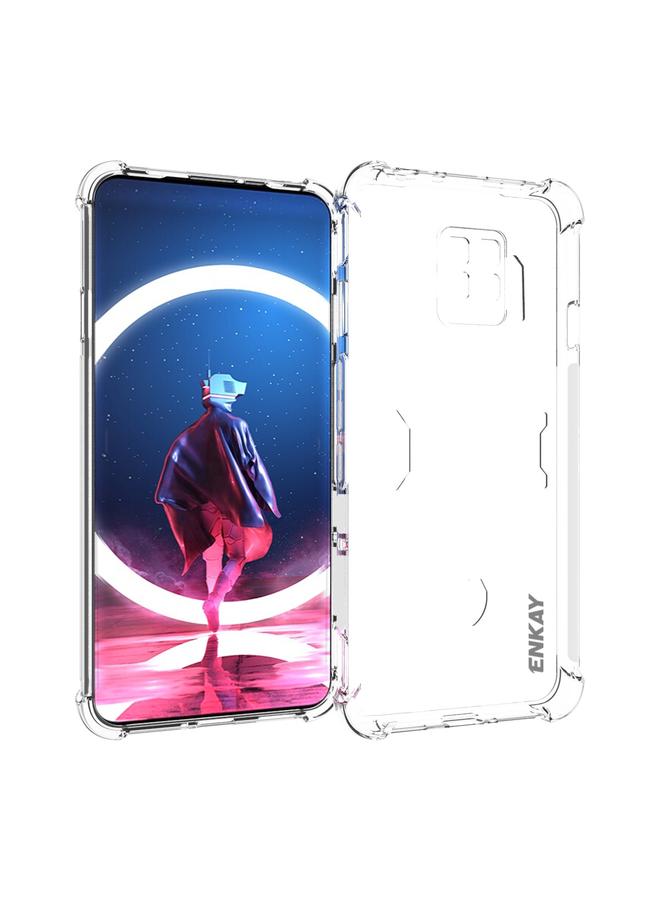حافظة لهاتف ZTE Nubia Red Magic 7 Pro شفافة TPU مضادة للصدمات