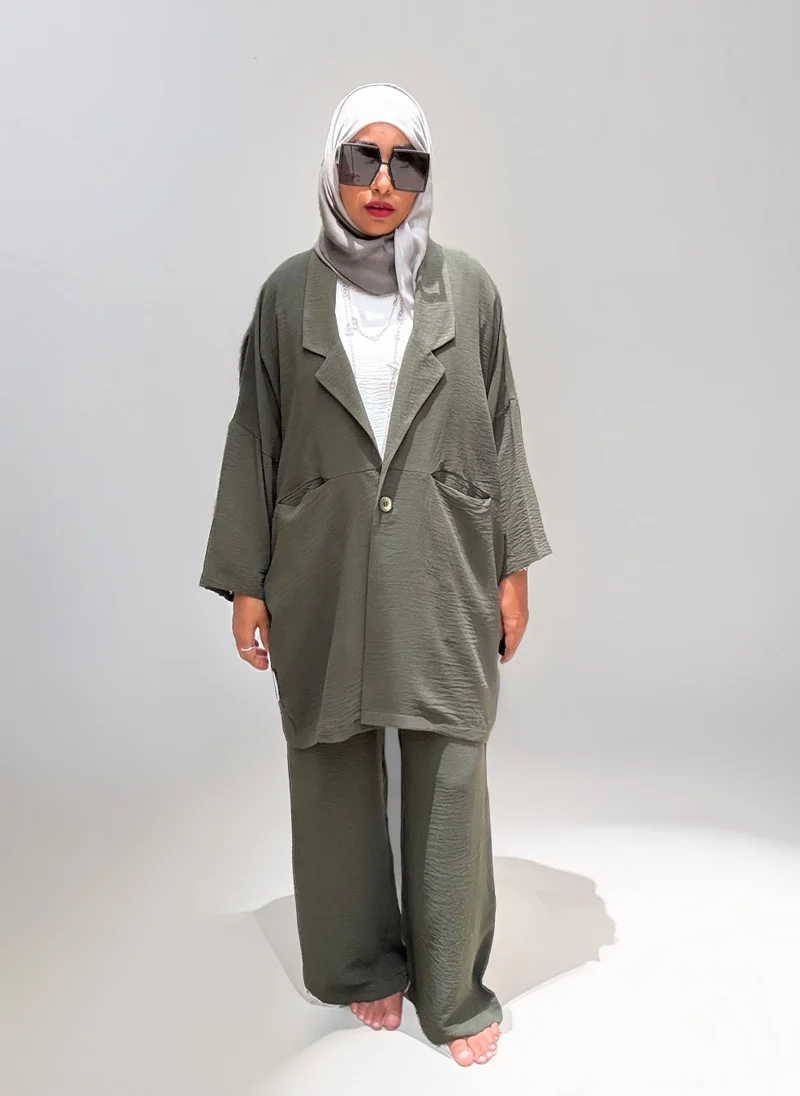 Bond  3 PC  Suit - Top, Shirt and Pants for Women | Best Price UAE