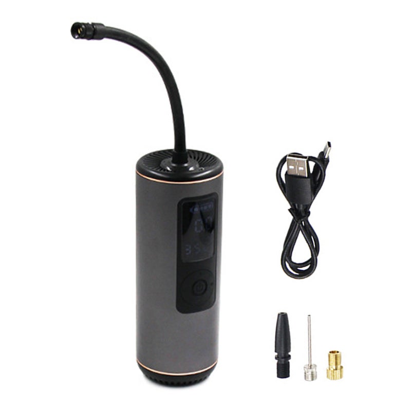 Wireless Tire Inflator: 2000mAh x 2 Battery, Auto Stop & Smart Digital Pressure Display - 5 Preset Modes, Multifunctional Flashlight Tire Inflator for Car Motorcycle Bicycle Ball - Image 3