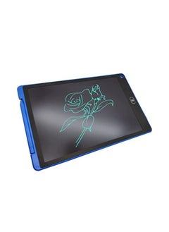 Generic Blue Color Writing Tablet (12 Inch) Drawing Tablet Erasable Educational and Learning Tab for kids  - Image 1