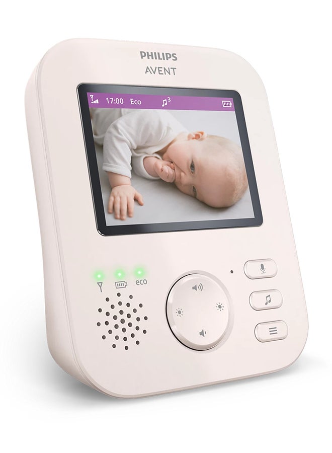 Philips Avent VIDEO Baby MONITOR, CORAL CREAM BEIGE | No.1 Brand Recommended by Moms Worldwide - Image 5