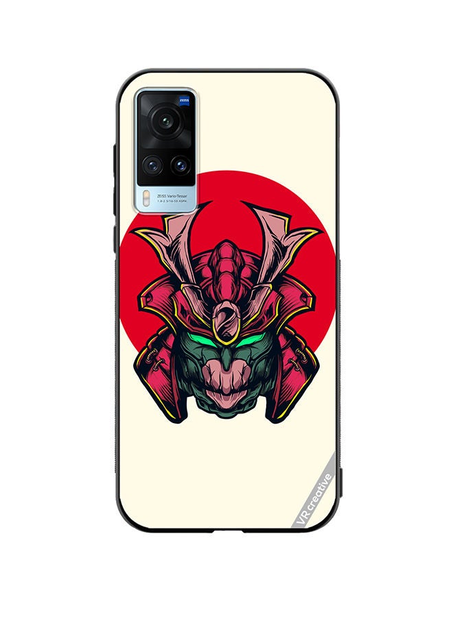 VR CREATIVE غطاء واقي لهاتف Vivo X60 بتصميم ميكا ساموراي متعدد الألوان - Image 1