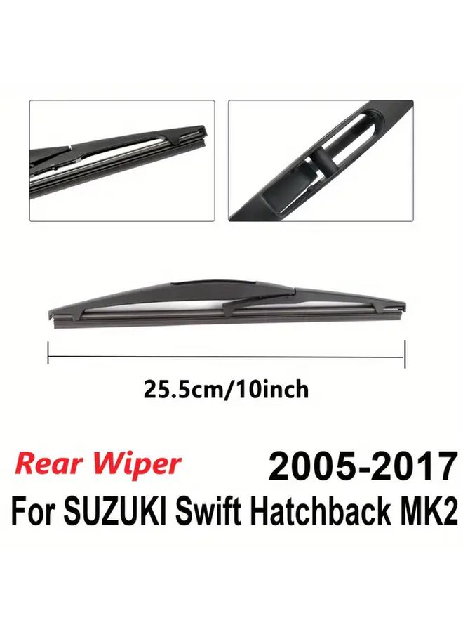 Suzuki Swift Windshield Wiper Set Front and Rear 3PCS Kit for Hatchback MK2 2005 2017 - Image 3