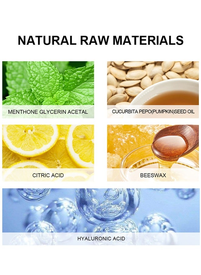 ibcccndc Plump Lip Balm, Hydrating Colored Lip Balm, Moisturizing Lipstick For Women, Color Lip Plumper Balm, Lip Brightening For Dark Lips, Lip Tinted Moisturizer, Reduce Lip Wrinkles, Non-Sticky Formula - Image 5