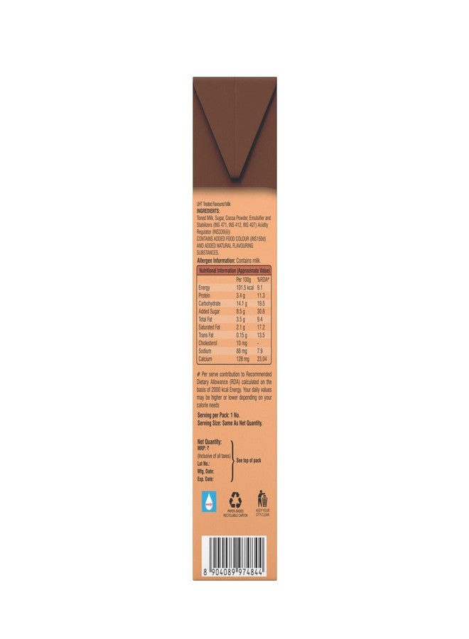 Heritage Chocolate & Caramel Milkshake, 180 ml Tetra Pack - Image 3