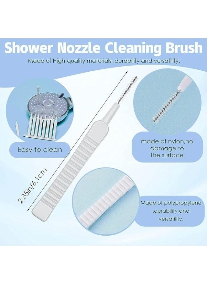 FALMER Set of 20 multifunctional cleaning brushes for cleaning small holes with nylon bristles, cleaning brush for shower heads, charging ports, earphones, computer keys.  - Image 4