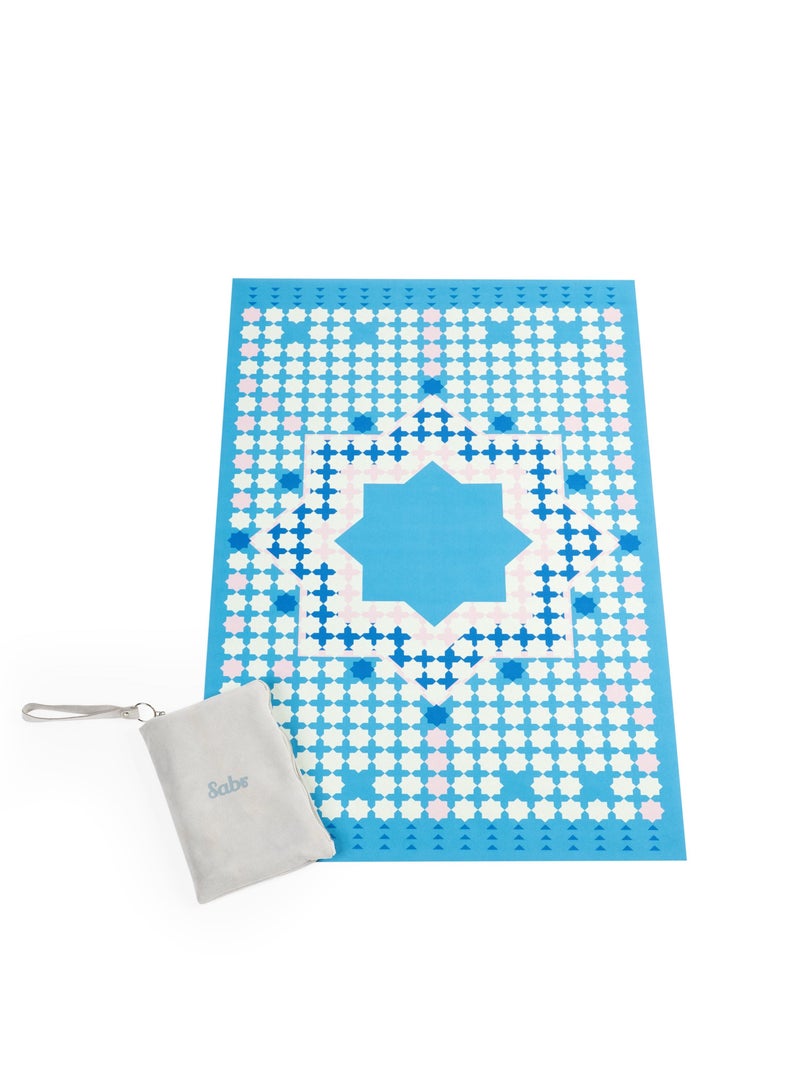 Sabr 'Marrakesh' Compact Prayer Mat  - Image 1
