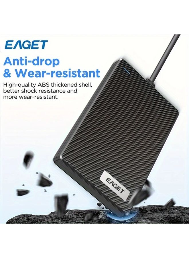 Eaget CE10 علبة محرك الأقراص الثابتة من USB 3.0 إلى SATA III مقاس 2.5 بوصة تدعم حتى 6 تيرابايت من SSD - Image 5
