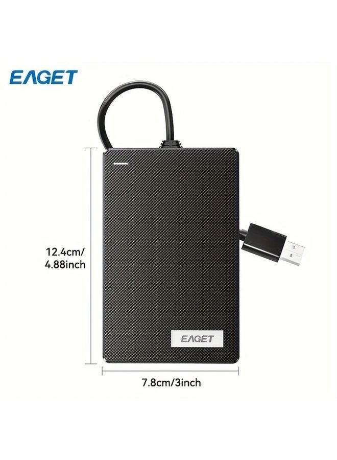 Eaget CE10 علبة محرك الأقراص الثابتة من USB 3.0 إلى SATA III مقاس 2.5 بوصة تدعم حتى 6 تيرابايت من SSD - Image 3