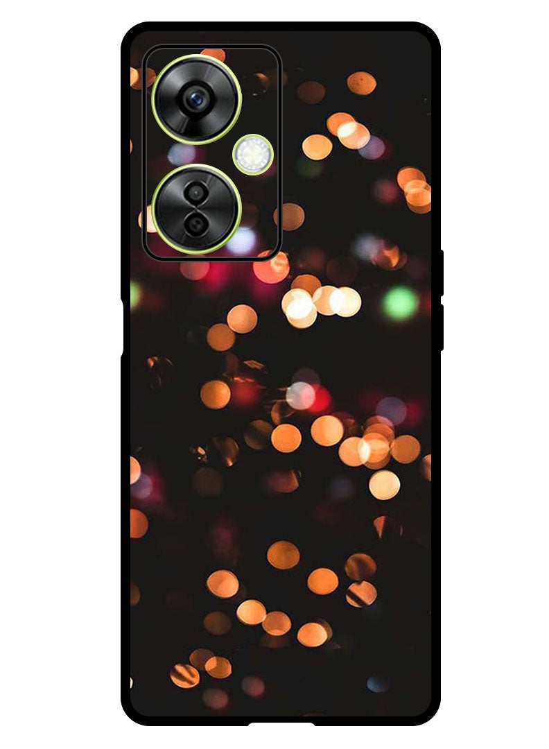 Theodor Protective Case Anti Scratch Shock Proof Bumper Cover For OnePlus Nord N30 Colourful Lights - Image 1