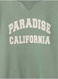 LC WAIKIKI Crew Neck Printed Long Sleeve Girl Sweatshirt  - Image 3