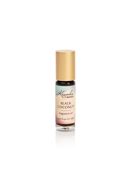 Kuumba Made - Kuumba Made Black Coconut Fragrance Oil Roll-On 0.125 fl oz (3.7ml) | Rollerball Perfume| Alcohol Free - Image 1