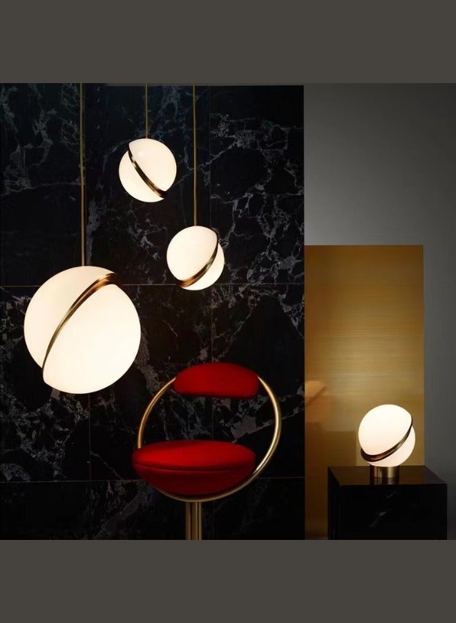 MAAC HOME MAAC Home Cranesbill - Crescent Hanging Light Modern Decorative Stylish Elegant Contemporary Minimalist Pendant Lamp for Bedroom, Living Room, Office, Home Decor  - Image 1