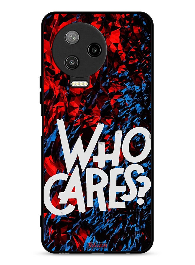 Tolwak Infinix Note 12 Pro 4G Protective Case Cover Who Cares - Image 1