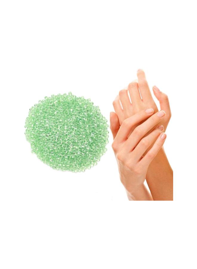 klarako 2000Pcs 4.5mm Clear Acrylic Diamonds Wedding Table Scatter Confetti Crystals Rhinestone Vase Fillers Bridal Shower Party Decorations (Light Green) - Image 2