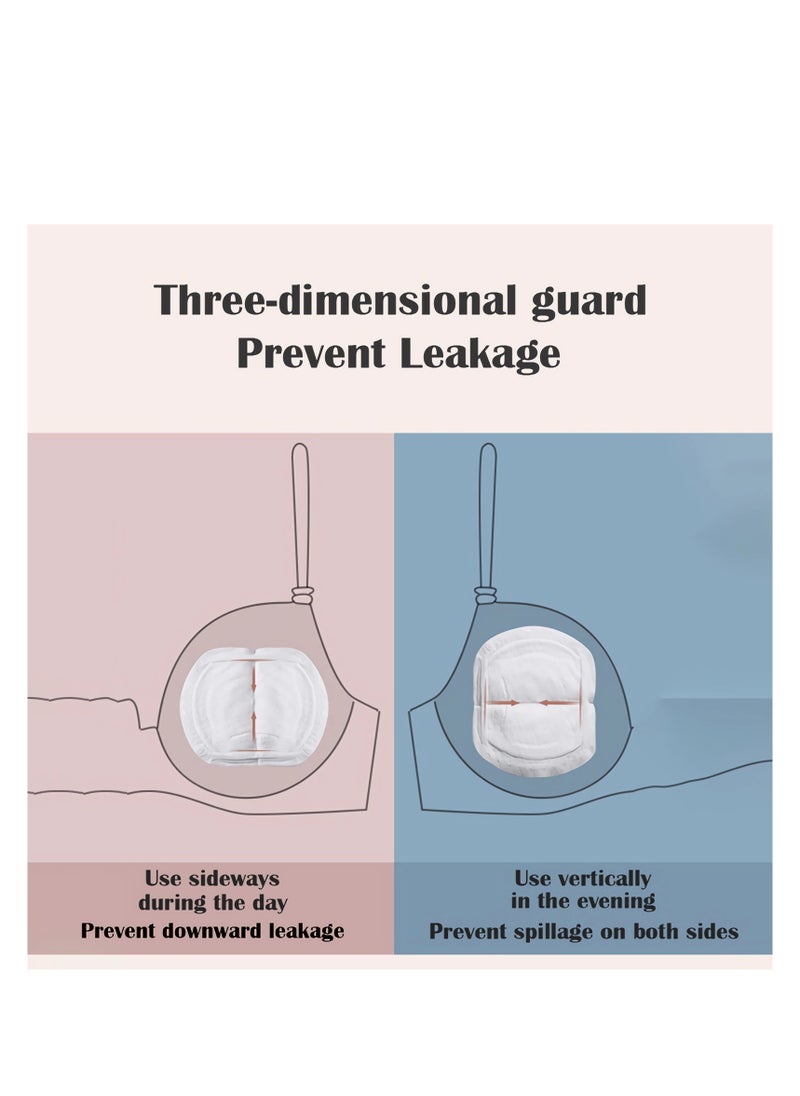 ULHYC ULHYC Disposable Nursing Pads, Super Absorbent and Keep Dry, Ultra-Absorbent and Breathable Portable Breast Pads, Soft &Thin Nipple Pads for Nursing Moms  - Image 5