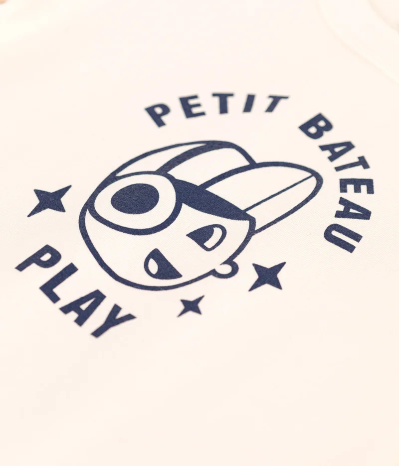 Petit Bateau Boys' short-sleeved fine jersey T-Shirt
