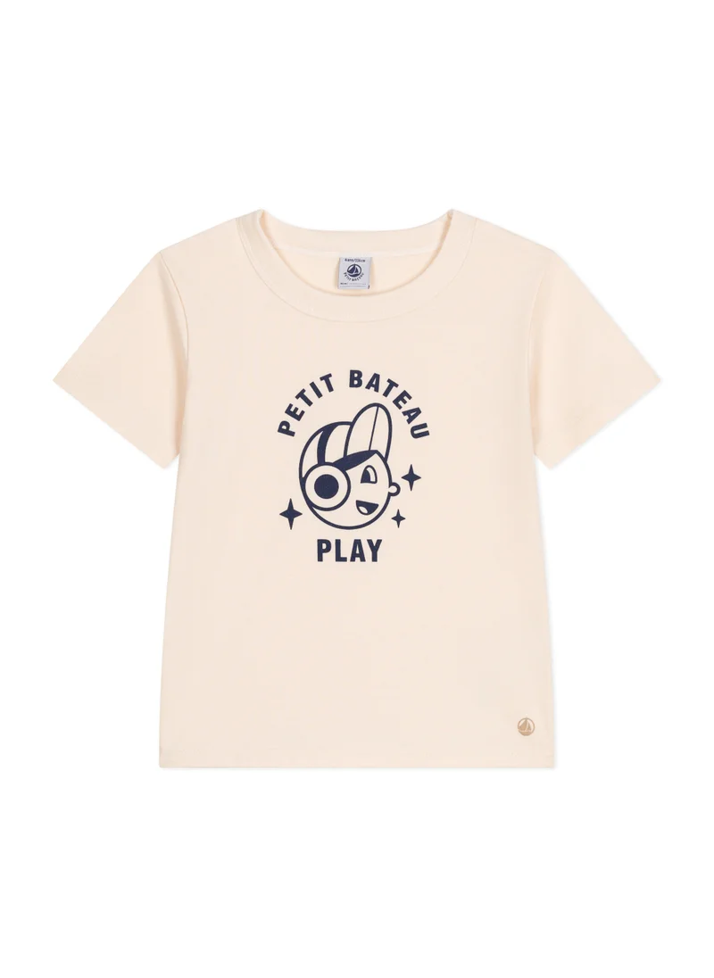 Petit Bateau Boys' short-sleeved fine jersey T-Shirt