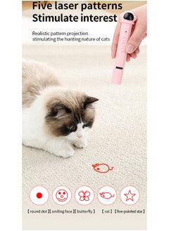 NIBEMINENT Laser Cat Teaser Pen - Multi-functional USB Rechargeable Cat Toy  - Image 3
