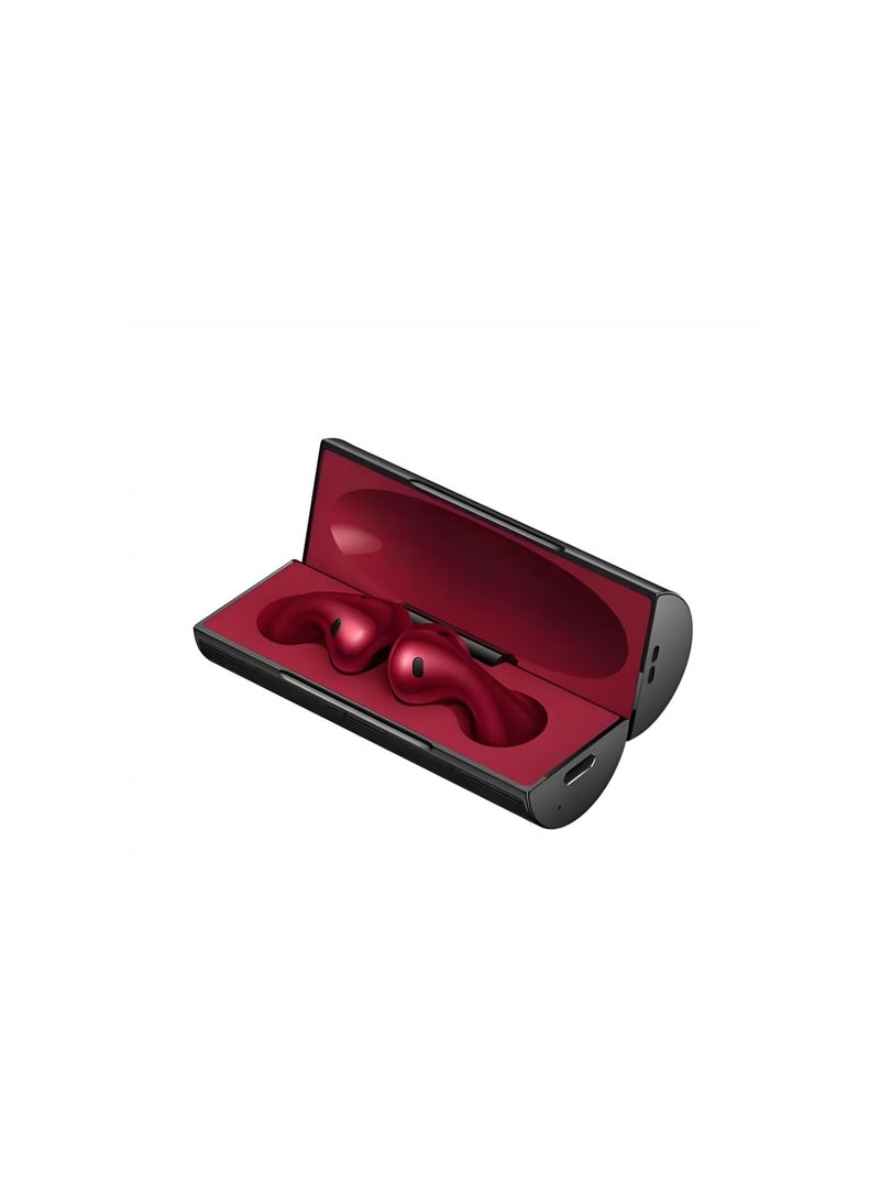 هواوي ايكيت Huawei FreeBuds Lipstick 2 TWS Earbuds Bluetooth 5.2 Earphone Noise Cancellation IP54 (red black) - Image 2