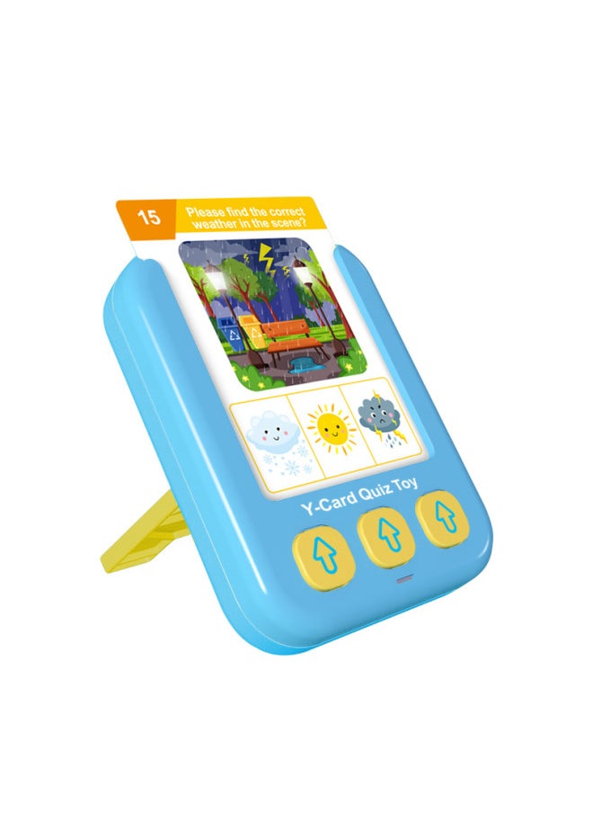 null - Intelligent Enlightenment Multilingual Electronic Card Early Education Machine Children's Multi-functional Fun Learning Audio Story Machine-Color:Multi-language Teacher 2606f - Image 1