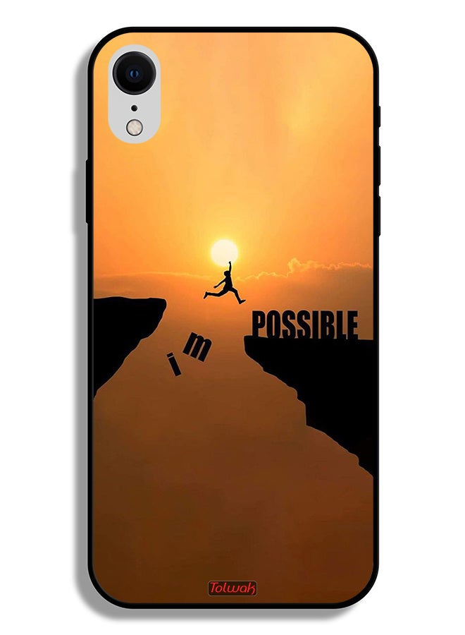 Tolwak Apple iPhone XR Protective Case I Am Possible - Image 2