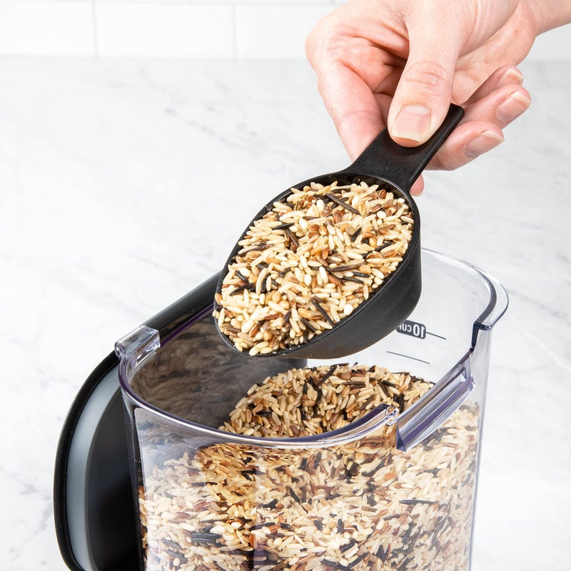 PREPWORKS ProKeeper 2.5 Quart Grain Keeper Multipurpose Airtight Stackable Food Storage Container - Image 5