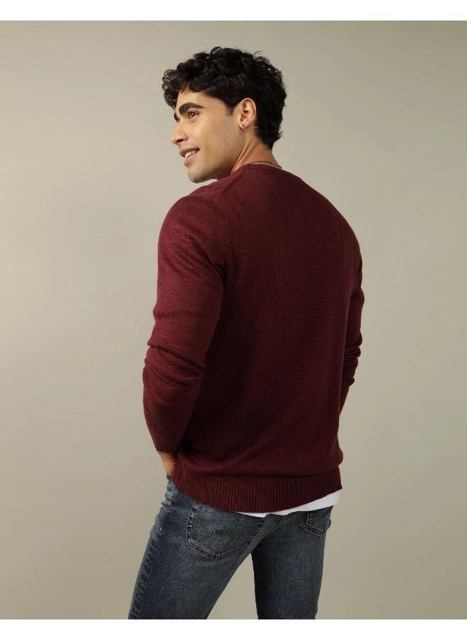 American Eagle - سترة AE فائقة النعومة بفتحة رقبة على شكل حرف V - Image 1