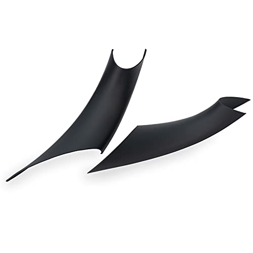 GEATaaT Gelunxin Door Pull Handle Cover for BMW 320,328,330,335,M3 2012-2018 & BMW 428, 435,M4 2014-2017 (Left Rear+Right Rear, Black) - Image 2