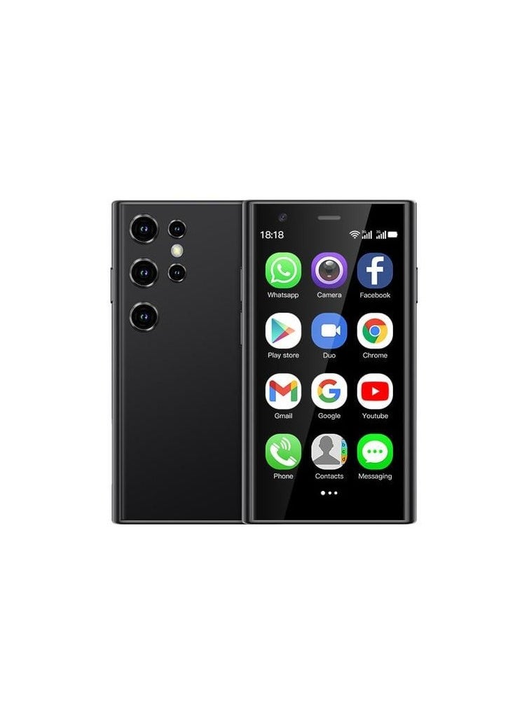 SOYES - S24 Pro Super Mini Mobile Phone Android Quad Core Black, Mobile Mini Smartphone Ultra Small Pocket Student Children Men and Women - Image 1