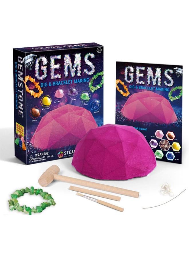 Gem Dig & Bracelet Making Kit  - Image 1