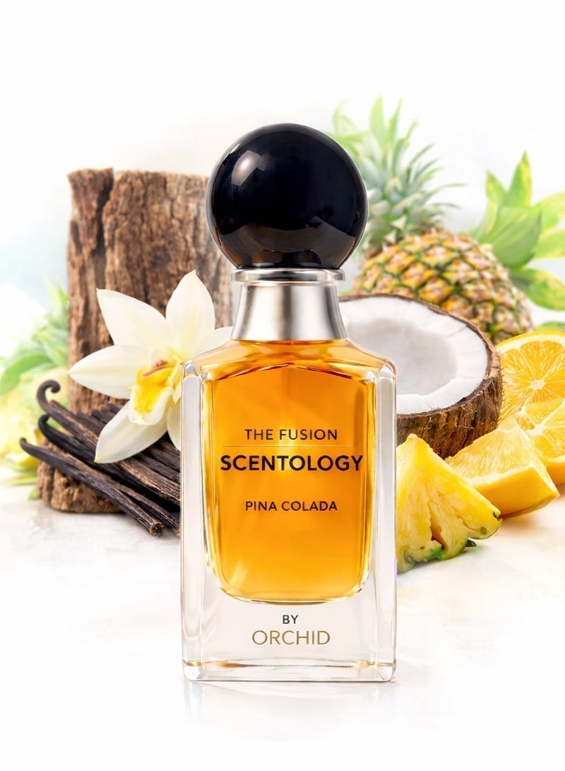 Orchid Pina Colada Unisex Eau De Parfum 100ml – Tropical Woody Vanilla Musk Long-Lasting Perfume for Men & Women - Image 3