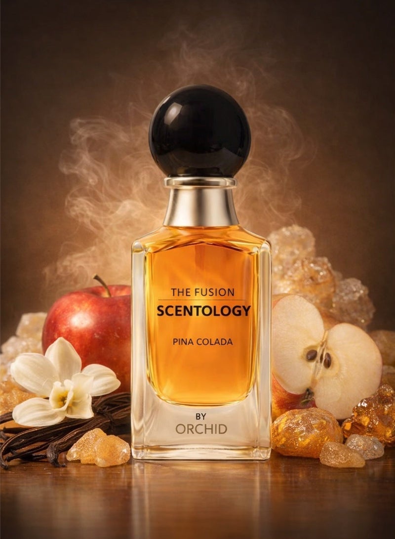 Orchid Pina Colada Unisex Eau De Parfum 100ml – Tropical Woody Vanilla Musk Long-Lasting Perfume for Men & Women - Image 1